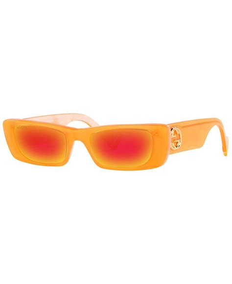 neon orange gucci sunglasses